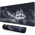 Lokigo Big Desk Pad, Large Desk Mat, 31.5"x15.7", Nautical Sailboat