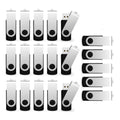 USB Flash Drive 256MB 50 Pack, Bulk USB 2.0 Thumb Drives Swivel Memory Stick Jump Drive Pen Drive,256MB 50 Pieces