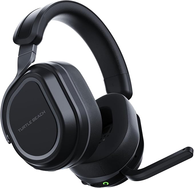 Turtle Beach Stealth 700 Gen 3 Wireless Multiplatform Amplified Gaming Headset for PC, PS5, PS4, Mobile – 24-bit Audio, 60mm Drivers, High-Bandwidth Microphone, Bluetooth, 80-Hr Battery – Black