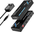 4K HDMI Splitter 1x4 withEDID, 4K@60Hz HDR HDMI 2.0 18Gbps HDMI Duplicator Support HDCP 2.2 for Switch2 Apple TV, PS5, Xbox, Roku, Projector... (4K@60Hz 1 in 4 Out)
