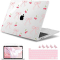 May Chen for MacBook Pro 13 inch Case 2022 2021 2020 Release A2338 M2 M1 A2289 A2251, Plastic Crystal Hard Shell Case Cover for MacBook Pro 13 inch Touch Bar Fits Touch ID, Bow