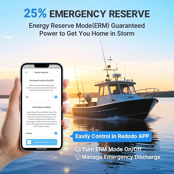 Redodo 12V 140Ah Dual Purpose Lithium Marine Battery, 1000CCA Group 31 Bluetooth Starting Battery with Self Heating, 4 Pack