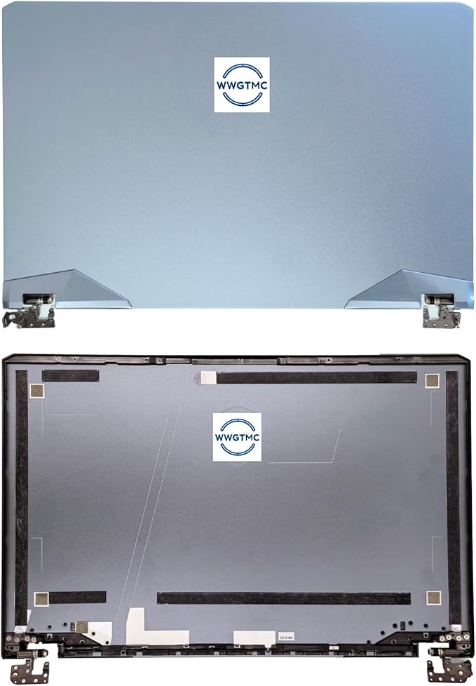 Replacement LCD Back Cover Rear Case Top Lid Hinges with Front Bezel for MSI GE76 GP76 Raider 11UG 11UH 11UE 12UG 12UE 9S7-17K314 MS-17K3 Series Laptop 3077K1A412 3077K1A412Y