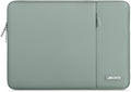 MOSISO Laptop Case 15 inch, 15 inch Laptop Sleeve Compatible with MacBook Air 15 M4 A3241 M3 A3114 M2 A2941 2025 2024 2023,Dell XPS 15,Polyester Vertical Computer Sleeve Bag with Pocket, Antique Green