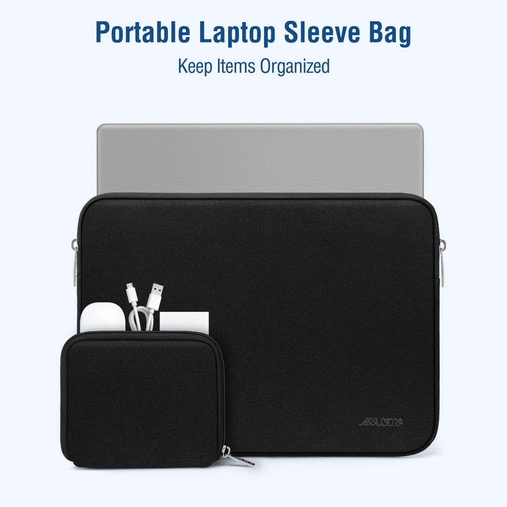 MOSISO Laptop Case 16 inch, 15-15.6 inch Laptop Sleeve with Small Case