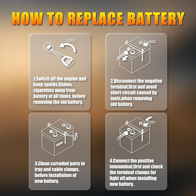 LiFePO4 Lithium Start-Stop Car Battery - 12V 60Ah, Fast Charging, Reliable Power for Modern Vehicles
