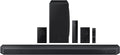 Samsung HW-Q910D 9.1.2 ch Soundbar w/Dolby Audio, Surround Sound Expansion, Adaptive Sound, Wireless Subwoofer, 2024