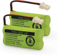 BT183342/BT283342 2.4V 400mAh Ni-MH Battery Pack, Also Compatible with Cordless Phone Batteries BT166342/BT266342 BT162342/BT262342 CS6709 CS6609 CS6509 CS6409 EL52100 EL50003(2 Pack)