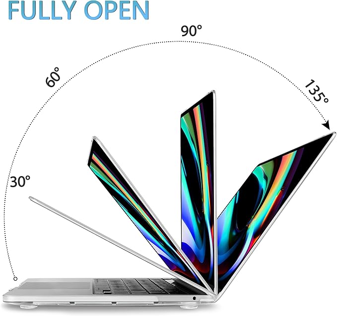 Mektron for MacBook Pro 13-inch Case 2022 2021 2020 Release A2338 M2 M1 A2289 A2251, Printed Plastic Hard Shell Cover for New MacBook Pro 13.3-inch Touch Bar Fits Touch ID，Cute Turtle