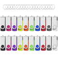 32GB Flash Drive 10 Pack, Wooolken USB 2.0 Thumb Drives Memory Stick