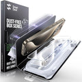 SMARTDEVIL 3 Pack Screen Protector for iPhone 14 Pro Max, Bubble-and-Dust-Free Box, HD Tempered Glass, Military Grade Shatterproof & Ultra Durable, Easy Installation