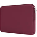 RAINYEAR 16 Inch Laptop Sleeve Case Soft Lining Padded Cover, Red
