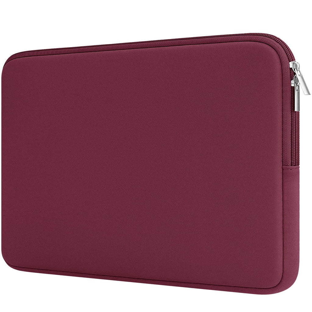 RAINYEAR 11-11.6 Inch Laptop Sleeve Case Soft Lining Padded Cover, Red