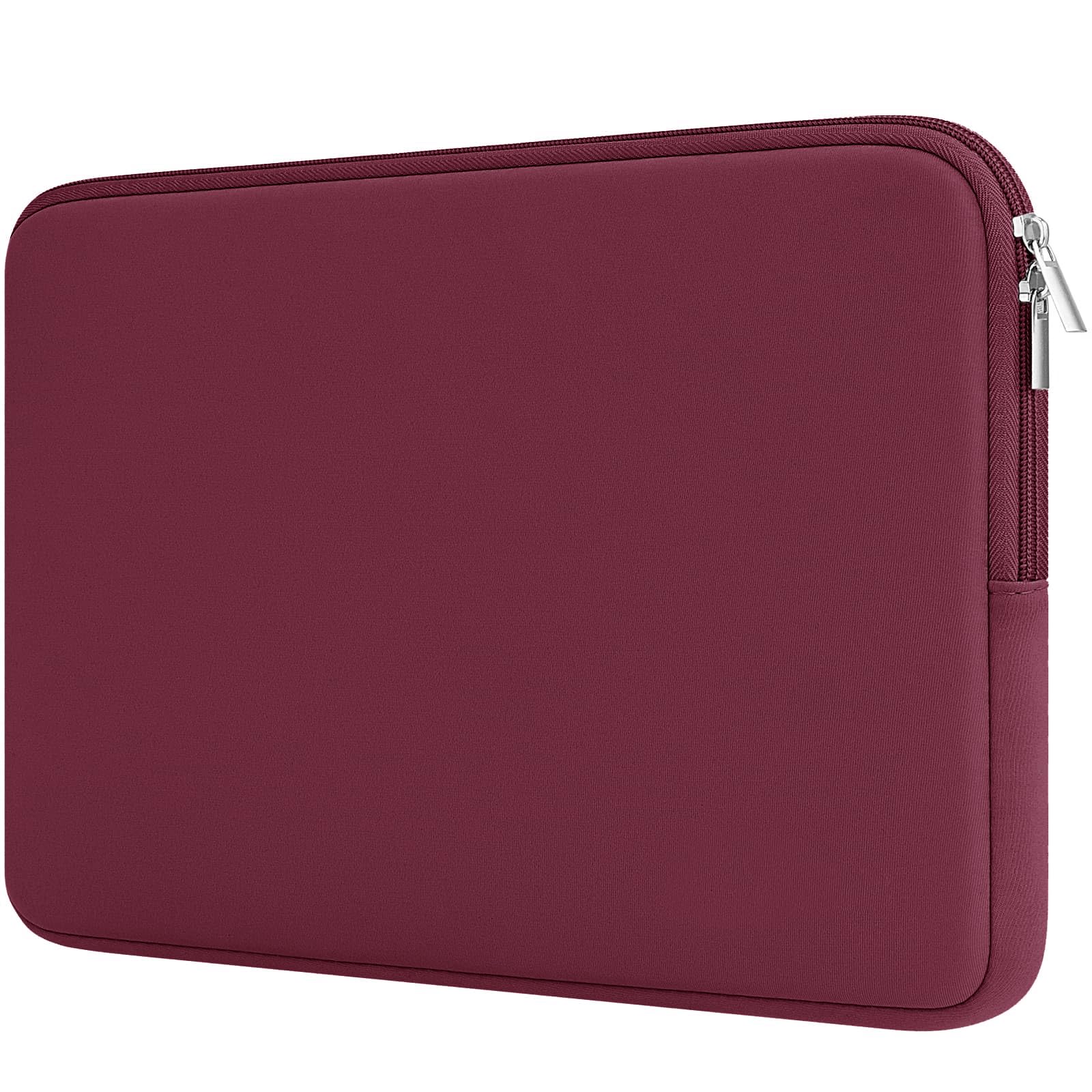 RAINYEAR 11-11.6 Inch Laptop Sleeve Case Soft Lining Padded Cover, Red