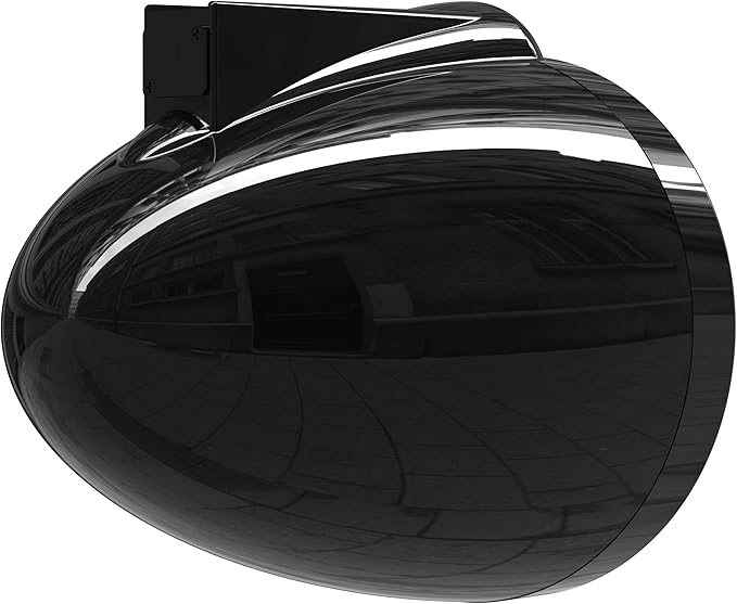wet sounds Rev 8 Black V2 Revolution Series 8" Black Tower Speakers w/Fixed Clamp Mini