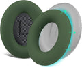 SOULWIT Silicone Ear Pads Cover Protector for Bose QuietComfort QC15 QC25 QC2 QC35 QC45/Ae2 Ae2i Ae2w/SoundTrue & SoundLink AE Headphones Cushions, Sweatproof, Easily Washable - Cypress Green
