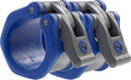 Lock-Jaw HEX 50mm / 2" Olympic Barbell Collar (Blue)