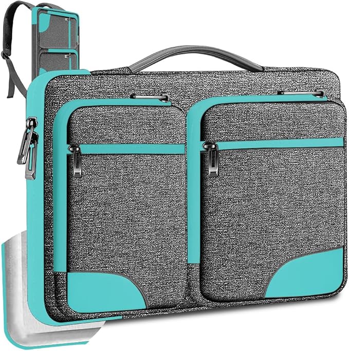 ZINZ Laptop Case 15 15.6 16 inches Sleeve Slim Briefcase Spill-Resistant Handbag for Most Popular 15" 15.6" 16" Notebooks，G01BL02