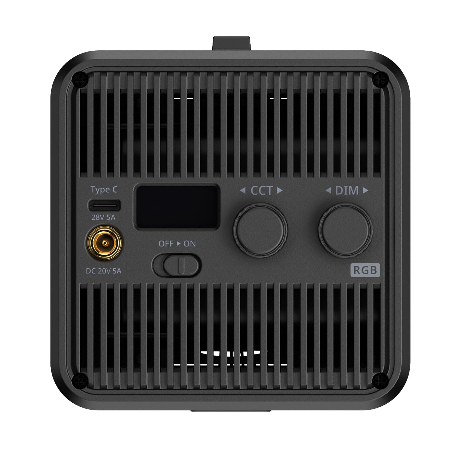Ulanzi 100W Portable RGB COB Video Light 2700K-6500K CRI95+ CCT Full Color