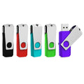Aiibe 5 Pack 64GB USB 3.0 Flash Drive 64GB USB 3.0 Drive 5 Pack Thumb Drive Memory Stick USB Stick 64 GB (5 Mixed Colors: Black Red Cyan Green Purple)