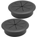 BOPOREAE 2 Pcs Desk Grommet 2-3/8" (60mm), Desk Hole Cover for Cables