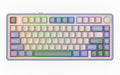 EPOMAKER x Aula F75 Gasket Mechanical Keyboard, 75% Wireless Hot Swappable Gaming Keyboard with Five-Layer Padding&Knob, Bluetooth/2.4GHz/USB-C, RGB (Green, LEOBOG Reaper Switch)
