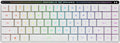ASUS ROG Falchion RX Low Profile 65% Wireless Gaming Keyboard with ROG RX Blue Low-Profile switches, tri-Mode Connection, Protective Cover, Silicone dampening Foam, Touch Panel, and MacOS Support.