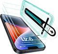 ESR 3 Pack for iPhone 16e/ iPhone 14/ iPhone 13/ iPhone 13 Pro Screen Protector, [9H Hardness] [Military Grade Shatterproof] Tempered Glass Film with Flawless Fit Tray