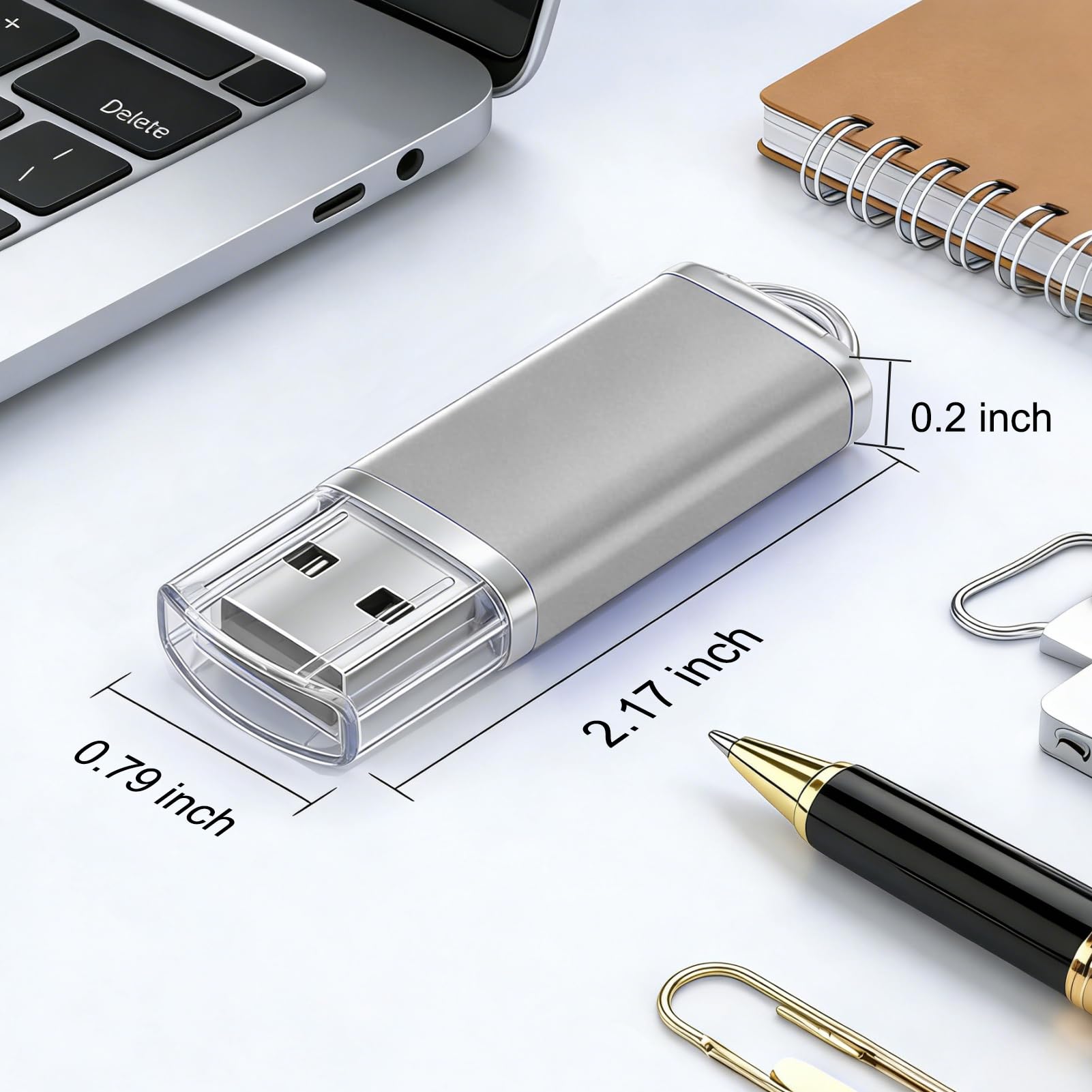 8GB Flash Drive 20Pack Bulk USB Thumb Drive Nicepicten USB 2.0 Memory Stick