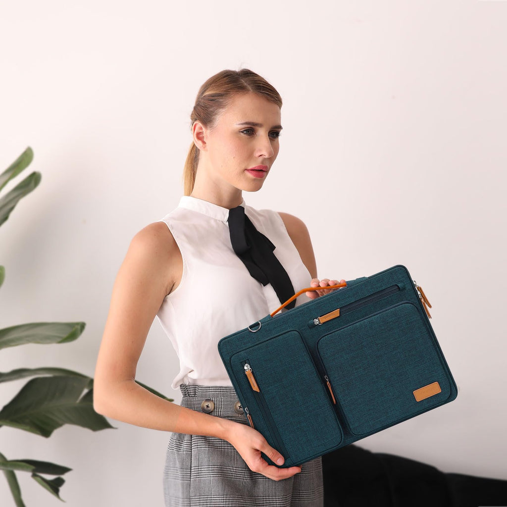MOSISO 360 Protective Laptop Shoulder Bag, 17-17.3 inch Computer Bags
