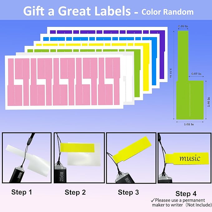 2GB USB Flash Drive 10 Pack Nicepicten USB 2.0 Thumb Drives Metal Jump Zip Drive Memory Stick Pendrive Memoria USB 2 GB with 10PCS Lanyard Label - Mixcolor 10 X 2GB Flash Drives