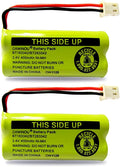 Replacement Battery BT183342/BT283342 BT166342/BT266342 BT162342 / BT262342 BT166342 Compatible with CS6114 CS6419 CS6719 AT&T EL52300 CL80112 CS6719-2 2.4V 400mAh (2 Pack)