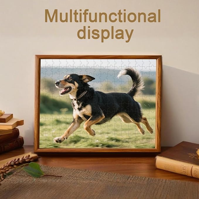 Personalized Photo Puzzle with Glossy Finish – Custom Jigsaw Puzzle 120/200/300/500/1000/1500 Pieces for Family, Couples, Pets, Birthdays, and Weddings (200-Horizontal)