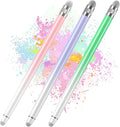 Bopomofo 3PCS Stylus Pen for Touchscreen,Stylus Pen for iPhone/iPad/Tablet Android/Microsoft/Surface, Compatible with All Touch Screens(Purple/Pink/Green)