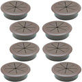 BOPOREAE 8 Pcs Desk Grommet 2" (50mm), Desk Hole Cover for Cables