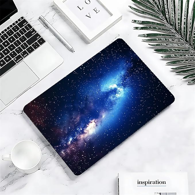 Compatible with MacBook Air 13.3 13.6 Inch Case 2022 2021 2020 2019 Plastic Hard Shell Case Cover,13.3 Pro(A1706/A1708/A1989/A2159/A2289/A2338), Milky Way Galaxy