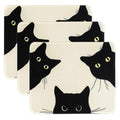 Funny Mouse pad Square Cute Mouse Mat for Wireless Mouse Small Office Computer Mousepad for Desk Mat Laptop with Non-Slip Rubber Base (3 Pack)