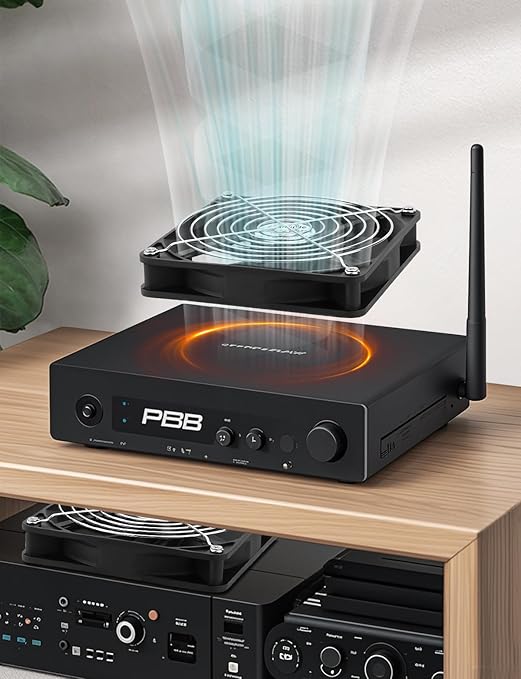 140mm x 25mm USB Computer Fan with 3 Speed Degree 5v PC Cooling Fan for DVR Receiver PlayStation Xbox AV Cabinet