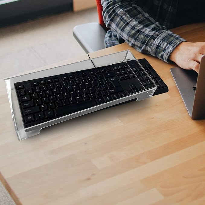1pc Keyboard Cover Water- Case Transparent Keyboard Protector Cover Protective Case Water- Cover Accessory