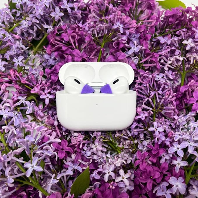 Comply Memory Foam Replacement Earbud Tips for Apple AirPods Pro 1 & 2 | Ultimate Comfort, Secure Fit, Superior Noise Isolation | Anti Slip, Prevent from Falling Out | Purple, Large (3 Pairs)