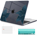 Mektron Case for 2026 MacBook Air 15 INCH M5 A3448 Compatible with M4 A3241 /M3 A3114 /M2 A2941 Printed Plastic Hard Shell Cover with 15.3" Liquid Retina Display Touch ID- Floral C348