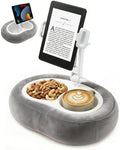 Miledi Tablet Pillow Stand for Bed with 360° Rotating Holder, Gray