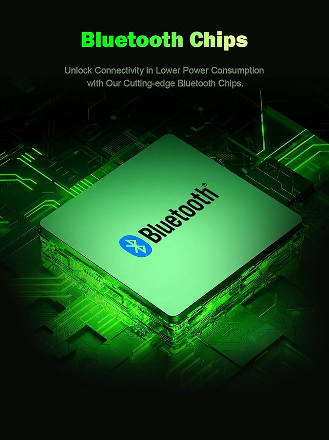 BLUEDEE Computer Speakers, Bluetooth Soundbar, HiFi Stereo, 3.5mm Aux-in Connection, USB Powered Speakers for Desktop Monitor, PC, Laptop, Tablets