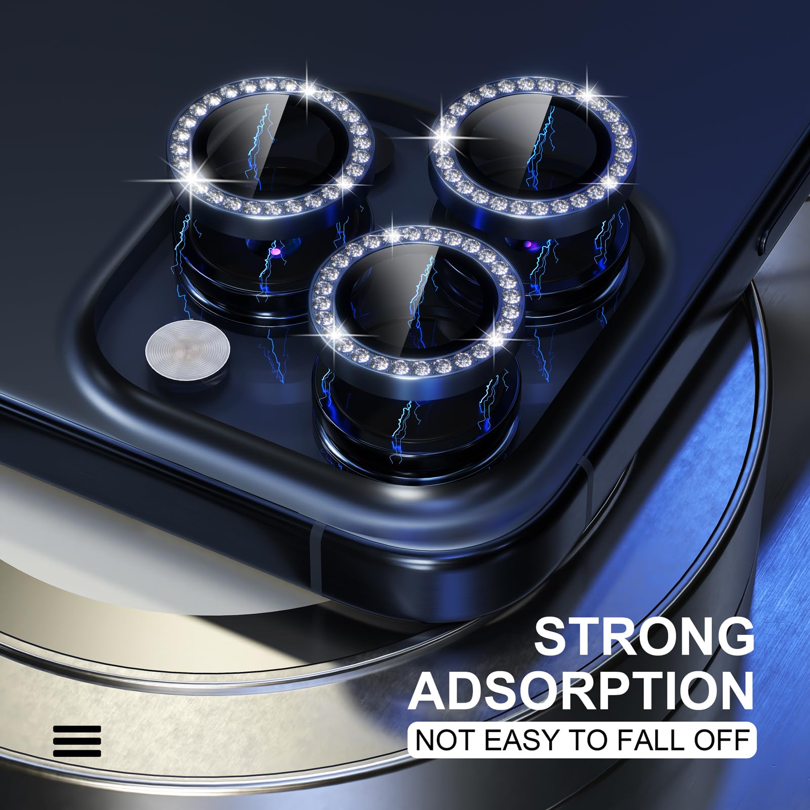 Choiche for iPhone 15 Pro/iPhone 15 Pro Max Camera Lens Protector