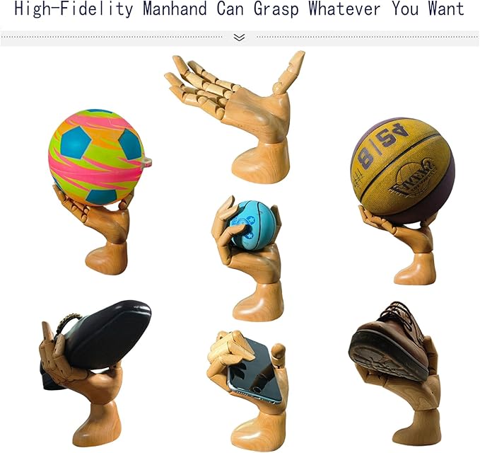 Mannequin,Mannequin Hand,Hand Model,Hand Mannequin for Nails,Drawing Mannequin,Wooden Hand,Wooden Mannequin,Wood Hand,Hand Model for Drawing,Female Hand of Right.