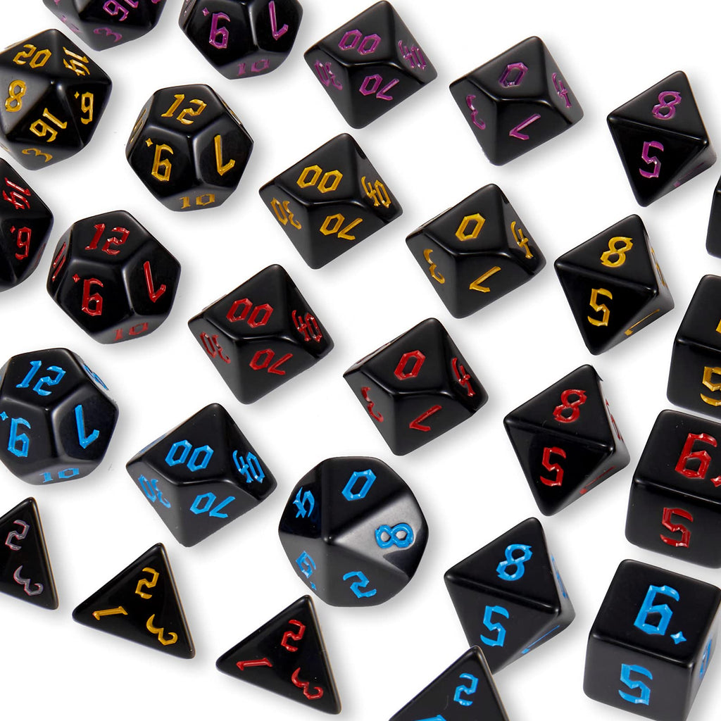 Polyhedral Dice Set, 70 Pcs DND Dice with 10 Pouche