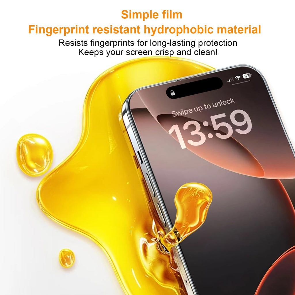 OneFish Full Edge Tempered Glass Screen Protector for iPhone 11 Pro/XS/X 5.8 inch 2 Pack Edge Reinforcement, Self-Aligning Installation, Case Friendly HD Screen Protectors
