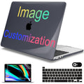 Mektron Custom Personalized Photo for MacBook Pro 13-inch Case 2022 2021 2020 Release A2338 M2 M1 A2289 A2251, Printed Plastic Hard Shell Cover for New MacBook Pro 13.3-inch Touch Bar Fits Touch ID
