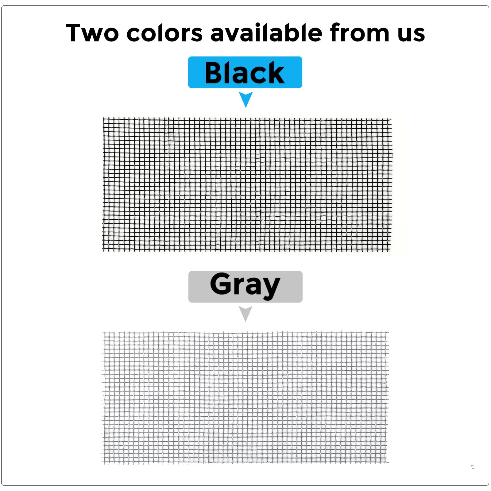 Secopad Grey Window Screen Repair Tape, 4 in X 15 FT (180IN) Screen Repair Kit for Windows or Doors, Strong Adhesive Fiberglass Mesh Patch Tape