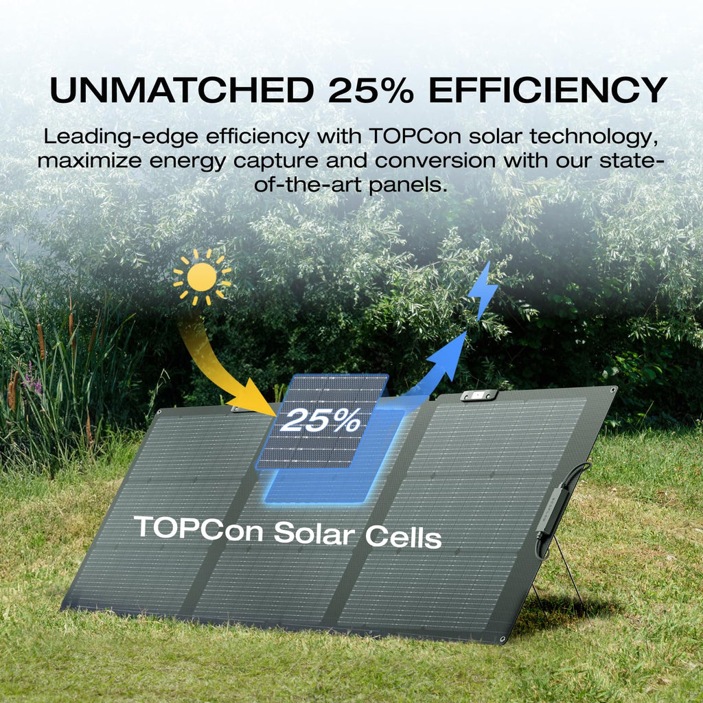 EF ECOFLOW Solar Generator Delta 2 Max with 2x160W Solar Panel